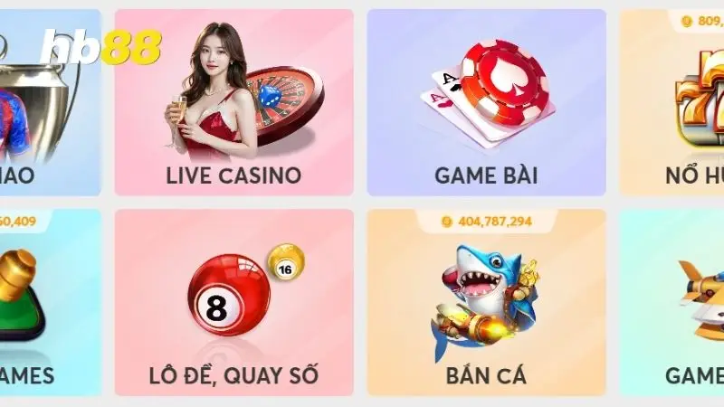 Đăng ký HB88 để thả ga cá cược